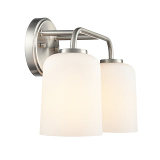 Laphia 14" Wide 2-Light Vanity - Brushed Nickel