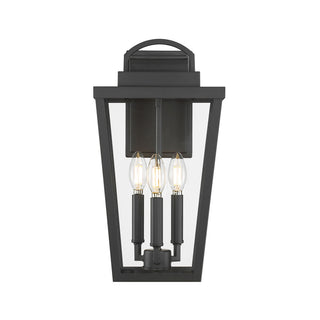 Brenwick  17" High 3-Light Outdoor Lantern