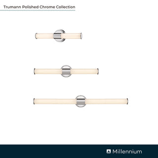 Trumann 1-Light Vanity LED Polished Chrome