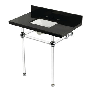 Templeton 36 Inch Console Sink in Polished Chrome