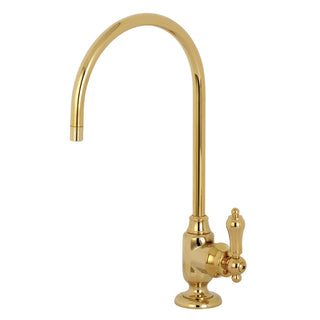 Heirloom Water Filtration Faucet in Polished Brass