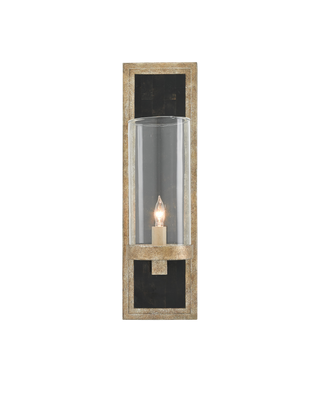 Charade Silver Wall Sconce