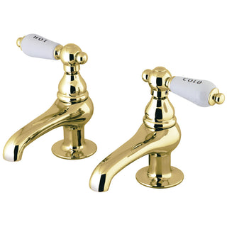 Vintage Basin Tap Faucet in Polished Brass