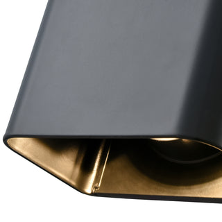 4.75" High LED Outdoor Wall Sconce - Powder Coated Black