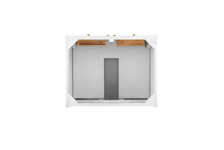 30 Inch Chicago Freestanding Vanity in Glossy White / White Zeus Top