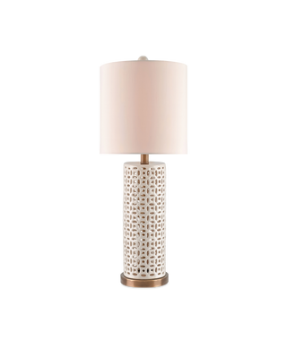 Bellemeade White Table Lamp