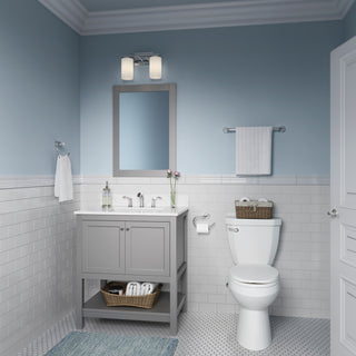 Verlana 14" 2-Light Vanity - Chrome
