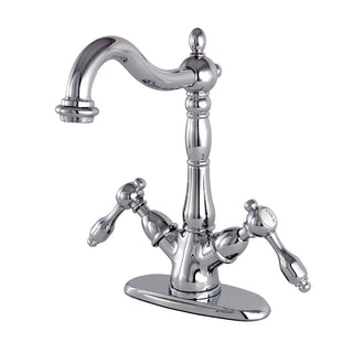 Tudor Vessel Faucet in Polished Chrome