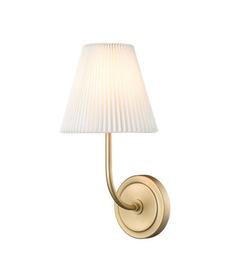 Ami 7.25" Wide 1-Light Wall Sconce - Vintage Brass