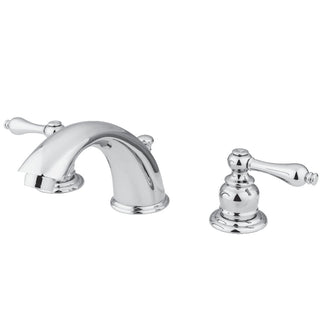 Victorian Widespread Bathroom Faucet in Polished Chrome