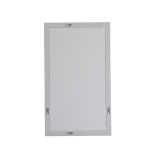 Aqua rectangle vanity mirror 18 inch in Grey