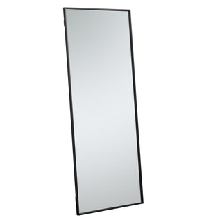 Metal frame rectangle mirror 24 inch in Black