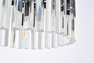 Sydney 3 light Matte Black Pendant Clear Royal Cut Crystal