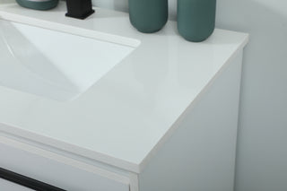 30 inch Single bathroom vanity in white