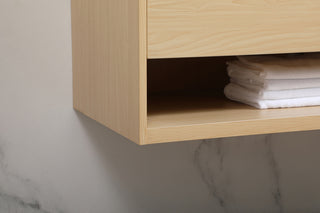 48 inch Single bathroom vanity in maple