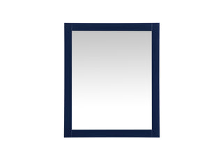 Aqua vanity mirror 30x36 inch in blue