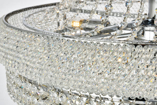 Primo 14 light Chrome Chandelier Clear Royal Cut Crystal