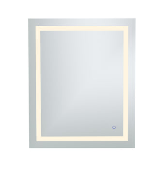 Helios 30in x 36in Hardwired LED mirror with touch sensor and color changing temperature 3000K/4200K/6400K