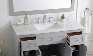 48 inch Backsplash in calacatta white