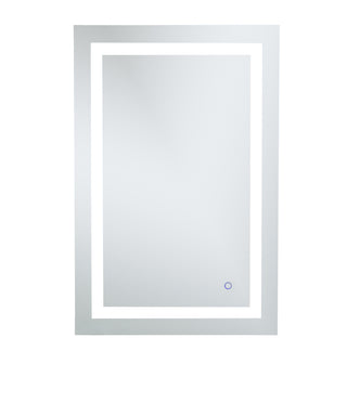 Helios 24in x 36in Hardwired LED mirror with touch sensor and color changing temperature 3000K/4200K/6400K