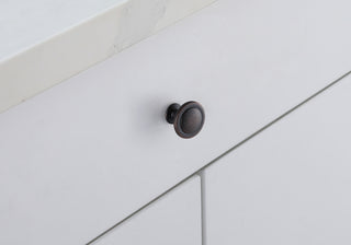 Logyn 1.3" Diameter Oil-rubbed Bronze Mushroom Knob Multipack (Set of 10)