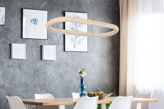 Bowen 42 inch Adjustable LED Chandelier in Chrome