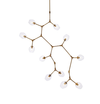 Cavoli 11 lights brass chandelier