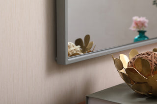 Metal frame rectangle mirror 24x 40 inch in Grey