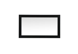 Aqua vanity mirror 18x32 inch in black