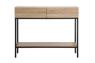 42 inch console table in mango wood