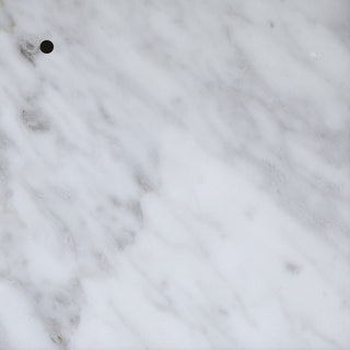 Stone finish sample in Carrara White Marble