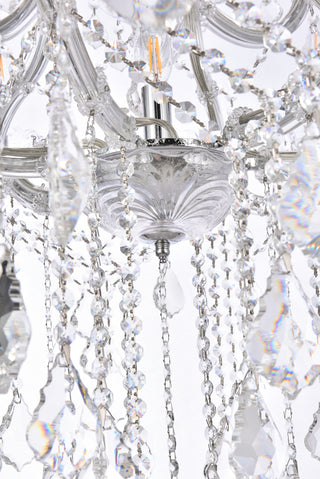 Maria Theresa 28 light Chrome Chandelier Clear Royal Cut Crystal