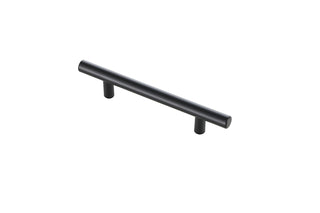 Quinn 4" Center to Center Matte Black Bar Pull Multipack (set of 10)
