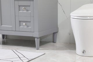 36 inch Single bathroom vanity in grey