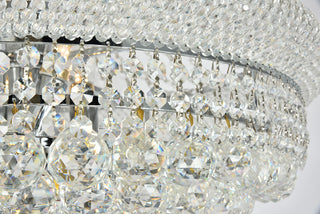 Primo 32 light Chrome Chandelier Clear Royal Cut Crystal