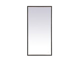 Pier 20x40 inch LED mirror with adjustable color temperature 3000K/4200K/6400K in black