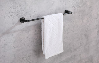 Alma 2-Piece Bathroom Hardware Set in Matte Black