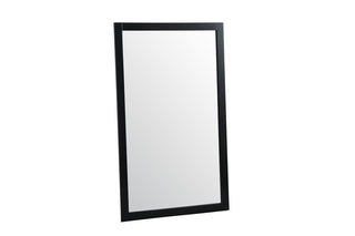 Aqua vanity mirror 60x36 inch in black