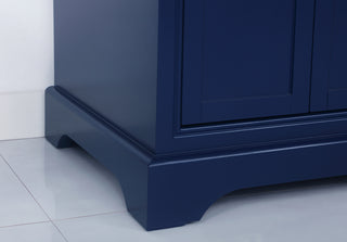 32 inch Single bathroom vanity in Blue