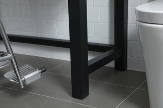 48 Inch ADA Compliant Bathroom Vanity In Black