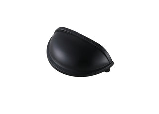 Atticus 3" Center to Center Matte Black Cup Bar Pull Multipack (set of 10)