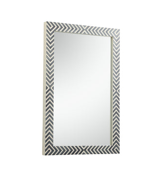 Rectangle mirror 18 inch in Chevron