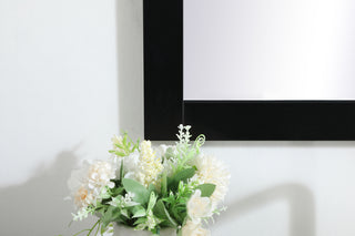 Cole vanity mirror 22 x 32 inch in black