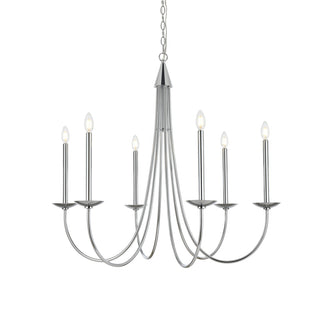 Cohen 36 inch chandelier in Chrome