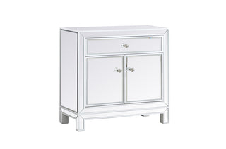 29 inch mirrored cabinet in white