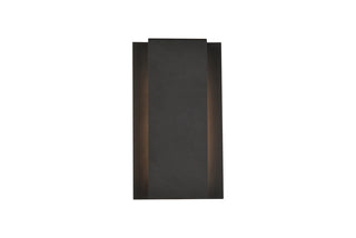 Raine Integrated LED wall sconce  in black