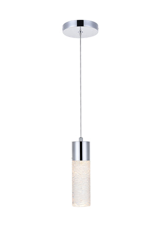 Constellation 1 light Chrome LED Pendant