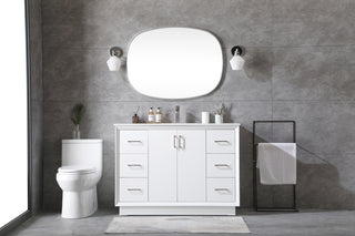 48 Inch SIngle Bathroom Vanity In White