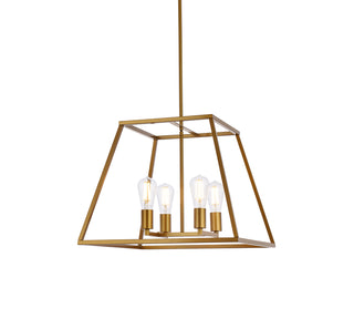 Declan 20 inch pendant in brass