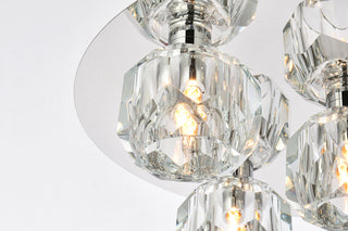 Graham 5 Light Ceiling Lamp in Chrome